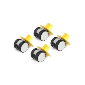 MODU - cztery obrotowe koła, żółte