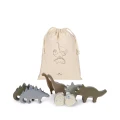 Konges Slojd Wooden Dinos - Zestaw 8 klocków dinozaurów (5).webp