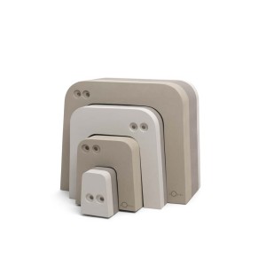 BOBLES - Kreatywne klocki rozwijające motorykę, Mrówkojad Sand grey