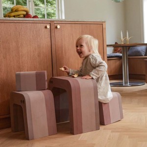 BOBLES - Kreatywne klocki rozwijające motorykę, Mrówkojad Vintage rose