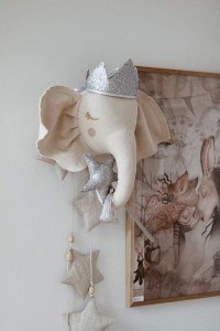 MoiMili - Korona dla dziecka "Srebrne cekiny"