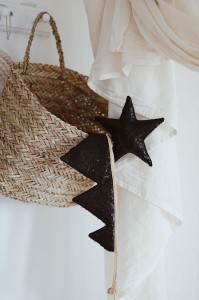 MoiMili - Zestaw magiczny dla dziecka "Czarne cekiny"