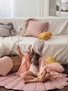 MoiMili - Magiczna peleryna dla dziecka "Srebrny kapturek"