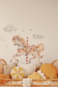 MoiMili - Poduszka ozdobna patchworkowa "Miodowy drops"