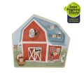 Little Dutch - Drewniane puzzle Little Farm FSC Edukacyjne drewniane puzzle z motywem farmy, doskonałe do nauki i zabawy, rozwijające umiejętności logicznego myślenia (3).webp