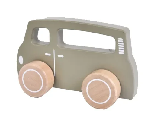 Little Dutch - Drewniane Autko Van dziecięce Stylowe drewniane autko Van, zapewniające godziny kreatywnej zabawy i rozwijające wyobraźnię dzieck (3).webp