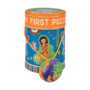 Floss&Rock - Dinozaury Puzzle dla Początkujących 4w1