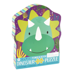 Floss&Rock - Dinozaury Puzzle 12 elementów