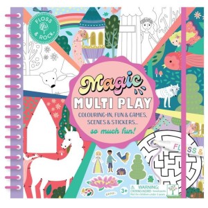 Floss&Rock - Bajkowy Świat Magiczna Kolorowanka Wodna z Zadaniami