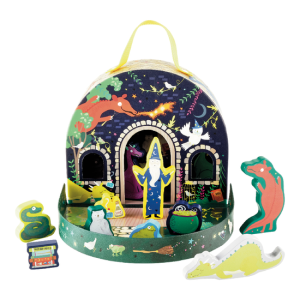 Floss&Rock - Drewniany zestaw figurek Czarodziejski Zamek