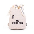 Childhome_Plecak_dziecięcy_My_First_Bag_Teddy_Bear_White_Limited_Edition