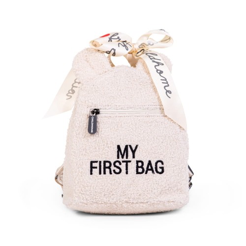 Childhome_Plecak_dziecięcy_My_First_Bag_Teddy_Bear_White_Limited_Edition