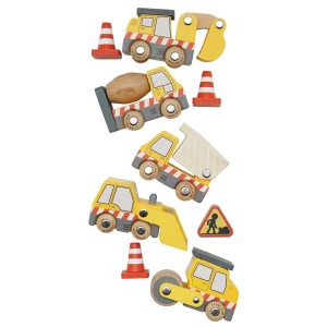 Le Toy Van -Drewniane samochody budowlane