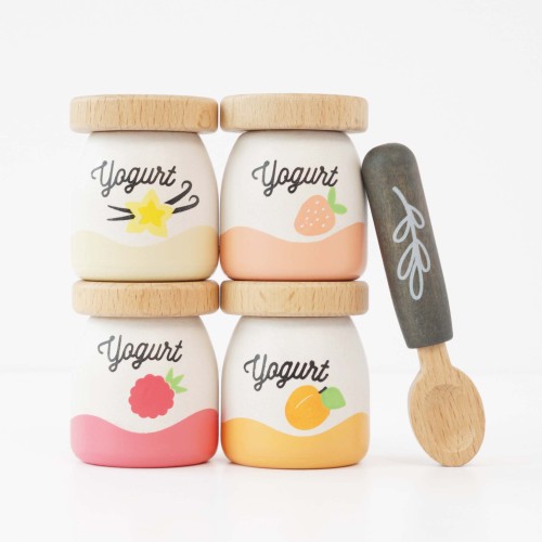 Le Toy Van - Zestaw Zabawkowy Jogurtów - 5 Elementów