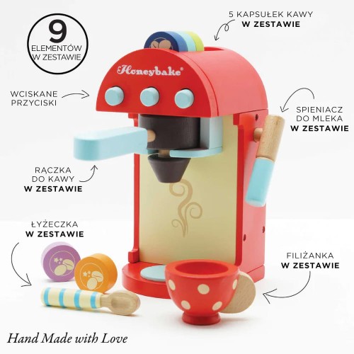 Le Toy Van - Drewniany Ekspres do kawy