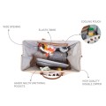 Torba Mommy Bag Kremowa - Childhome