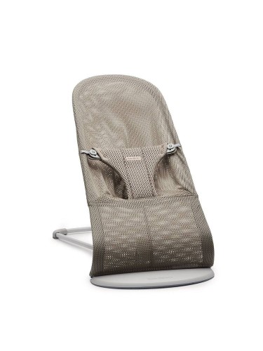 BABYBJORN - leżaczek niemowlęcy BLISS MESH - Szary Beż