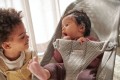 BABYBJORN - leżaczek niemowlęcy BLISS MESH - Szary Beż