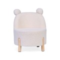 Childhome - Fotel dziecięcy Teddy bear Off white