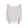 Childhome - Fotel dziecięcy Teddy bear Off white