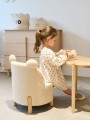 Childhome - Fotel dziecięcy Teddy bear Off white