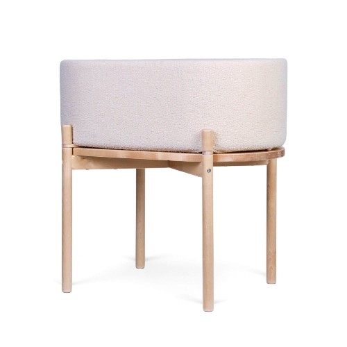 Childhome - Łóżeczko Teddy Off white 79x45x82 cm
