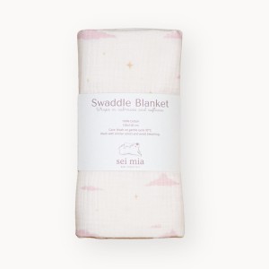 SeiMia - Muślinowy Otulacz - Pink Clouds