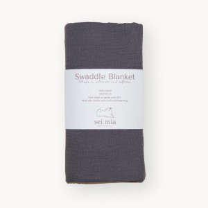 SeiMia - Muślinowy Otulacz - Space Grey