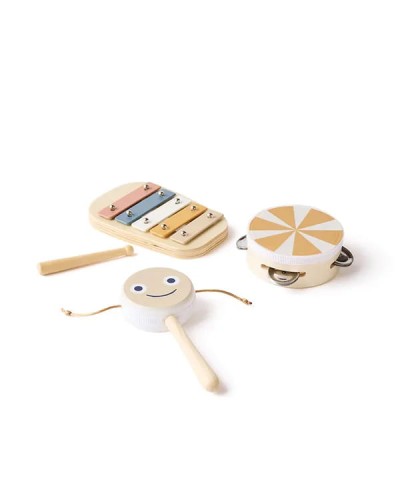 Kid's Concept - Zestaw drewnianych instrumentów dla dzieci