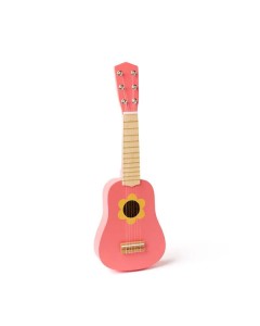 Kid's Concept - Drewniana gitara - flower pink