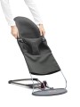 BABYBJORN - poszycie do leżaczka Bliss Ciemny szary, 3D Jersey