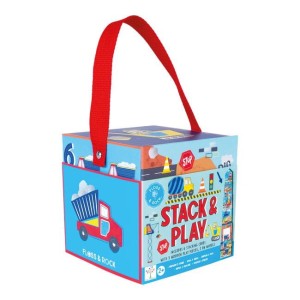 Floss&Rock - Na Budowie Piramida do Układania z Figurkami