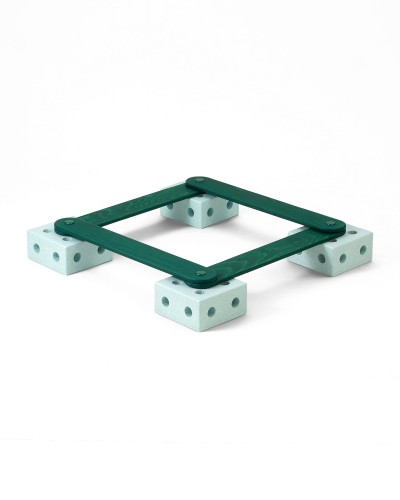 MODU - Klocki piankowe Balance Track - Ocean Mint / Forest Green