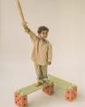 MODU - Klocki piankowe Balance Track - Burnt Orange / Dusty Green