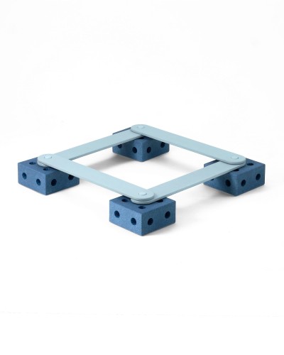 MODU - Klocki piankowe Balance Track - Deep Blue / Sky Blue