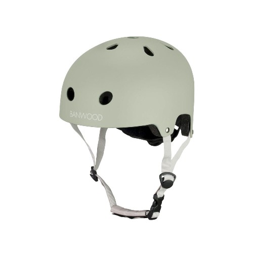 Banwood - Dziecięcy kask rowerowy eco Olive