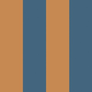 Dekornik - Stripes Intense Blue and Caramelle Tapeta