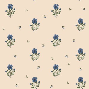 Dekornik - Dreamy vintage flowers Tapeta