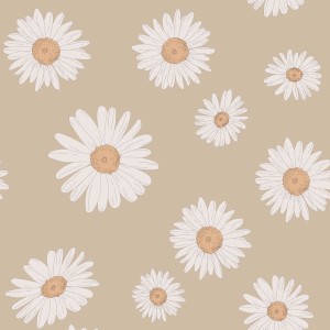 Dekornik - Tuscan Daisies Cappucino Tapeta
