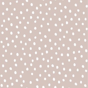 Dekornik - Simple irregular dots powder pink white Tapeta