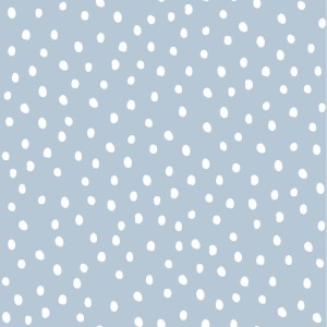 Dekornik - Simple irregular dots light blue Tapeta