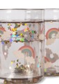 Kubek z brokatem Konges Slojd RAINBOW – 180 ml