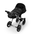 ELODIE DETAILS Śpiworek do wózka – Premium, Zimowy, Uniwersalny na Zimę - Pilot Black