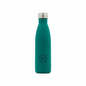 COOL BOTTLES - Butelka termiczna 500 ml Triple cool Vivid Quetzal