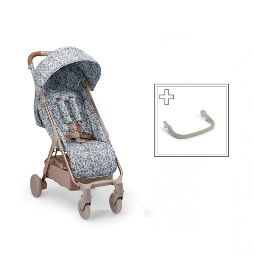 Elodie Details - wózek spacerowy MONDO - Garden Leo Toile + pałąk do wózka - ZESTAW
