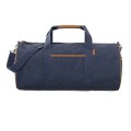 Fresk_Torba_Weekender_bag_Złote_kropki_Indigo_M