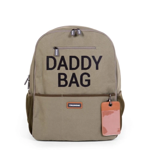 Childhome_Plecak_Daddy_bag_Kanwas_Khaki