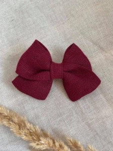 LIGHTBLUE - Spinka kokardka mała bordowa