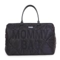 Childhome_Torba_Mommy_bag_Pikowana_Czarna