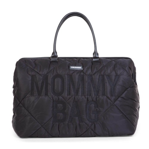 Childhome_Torba_Mommy_bag_Pikowana_Czarna